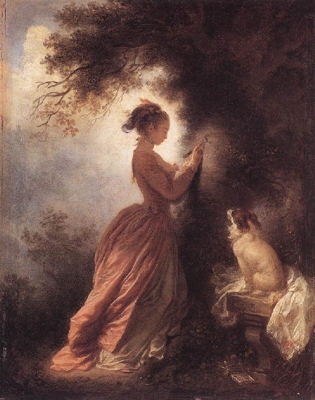 Jean Honore Fragonard The Souvenir